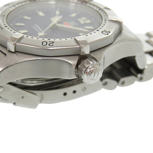タグホイヤー プロフェッショナル 200M WK1213 SS ブルー シルバー クオーツ 腕時計 1493【中古】TAG HEUER