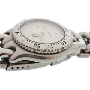 タグホイヤー セル S99.015 SS ホワイト 白文字盤 クオーツ 腕時計 1494【中古】TAG HEUER