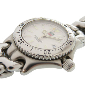 タグホイヤー セル S99.015 SS ホワイト 白文字盤 クオーツ 腕時計 1494【中古】TAG HEUER