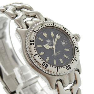 美品 タグホイヤー セル WG1317-2 SS ネイビー シルバー クオーツ 腕時計 1495【中古】TAG HEUER