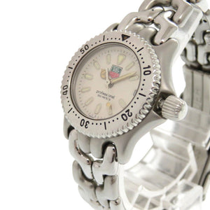 タグホイヤー セル S99.008M SS クリーム クオーツ 腕時計 1496【中古】TAG HEUER
