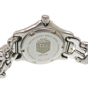 美品 タグホイヤー セル S99.015 SS ホワイト クオーツ 腕時計 白文字盤 1499【中古】TAG HEUER