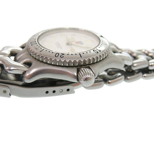 美品 タグホイヤー セル S99.015 SS ホワイト クオーツ 腕時計 白文字盤 1499【中古】TAG HEUER
