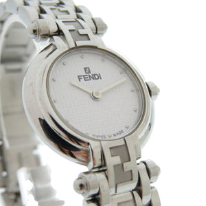 美品 フェンディ 750L ズッカ SS ホワイト クオーツ 腕時計 1501【中古】FENDI