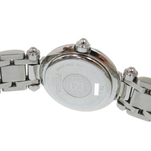 美品 フェンディ 750L ズッカ SS ホワイト クオーツ 腕時計 1501【中古】FENDI