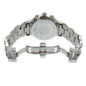 フェンディ オロロジ クロノグラフ 031-4500G-756 SS ブラック シルバー クオーツ 腕時計 黒文字盤 1502【中古】FENDI