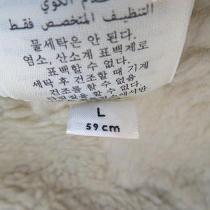 美品 グッチ 604194 L 59cm ウール ネイビー レッド バケットハット 帽子 1524【中古】GUCCI