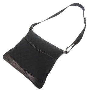 美品 グッチ 145857 GGキャンバス レザー ブラック ショルダーバッグ 黒 1543【中古】GUCCI