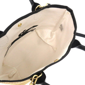 新品同様 ロンシャン ル パニエ プリアージュ  キャンバス ノワール ハンドバッグ ブラック 1560 黒【中古】Longchamp レディース