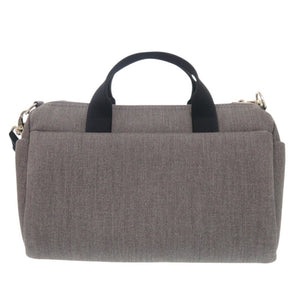 美品 ポーター PORTER GIRL URBAN 525-09966 コットン グレー 2way ボストンバッグ 1566【中古】PORTER