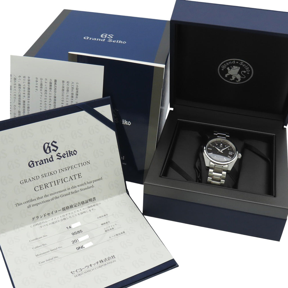 新品同様 セイコー グランドセイコー ハイビート36000 SBGH279 / 9S85-00W0 自動巻き 腕時計 SS グレー文字盤 1574【中古】GRAND SEIKO メンズ