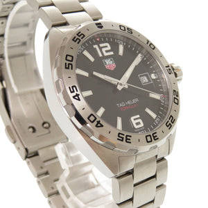 美品 タグホイヤー フォーミュラ1 WAZ1112 SS ブラック クオーツ 腕時計 黒文字盤 1579【中古】TAG HEUER