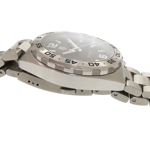 美品 タグホイヤー フォーミュラ1 WAZ1112 SS ブラック クオーツ 腕時計 黒文字盤 1579【中古】TAG HEUER