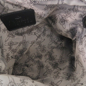 美品 ヴィヴィアン ウエストウッド オーヴ ナイロン ブラック ショルダーバッグ 黒 0006【中古】Vivienne Westwood