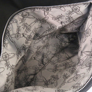 美品 ヴィヴィアン ウエストウッド オーヴ ナイロン ブラック ショルダーバッグ 黒 0006【中古】Vivienne Westwood