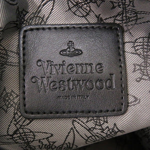 美品 ヴィヴィアン ウエストウッド オーヴ ナイロン ブラック ショルダーバッグ 黒 0006【中古】Vivienne Westwood