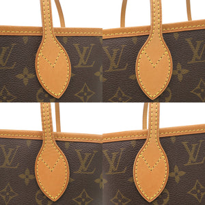 ルイ ヴィトン ネヴァーフルMM モノグラム M40156 ブラウン トートバッグ LV 0017【中古】LOUIS VUITTON