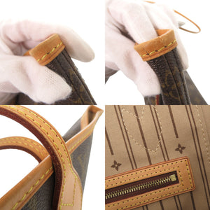 ルイ ヴィトン ネヴァーフルMM モノグラム M40156 ブラウン トートバッグ LV 0017【中古】LOUIS VUITTON