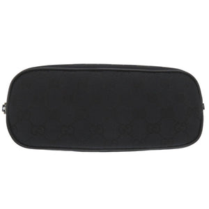 美品 グッチ アクセサリーポーチ 03911032123 ポーチ GGキャンバス ブラック 0020【中古】GUCCI