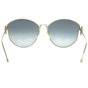 新品同様 フェンディ エフイズ FF 0335FS J5GFQ メタル ゴールド サングラス 0021【中古】FENDI