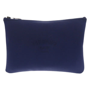 美品 エルメス ネオバン MM ナイロン ポリウレタン ブルーマリン ポーチ 0028【中古】HERMES メンズ
