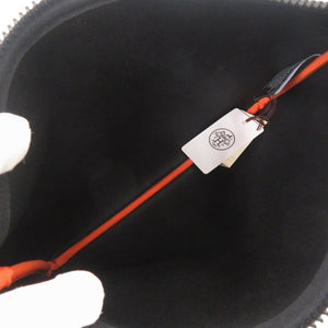 美品 エルメス ネオバン MM ナイロン ポリウレタン ブルーマリン ポーチ 0028【中古】HERMES メンズ