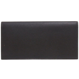 新品同様 ダンヒル レザー ブラック 長財布 長札入れ 黒 0033【中古】Dunhill