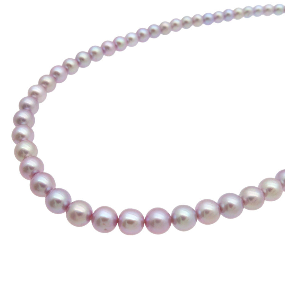 新品同様 タサキ パール 6ｍｍ ネックレス シルバー アクセサリー 0037【中古】TASAKI