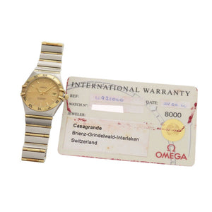 オメガ コンステレーション フルバー 1292.10 SS ゴールド 腕時計 自動巻き 0038【中古】OMEGA