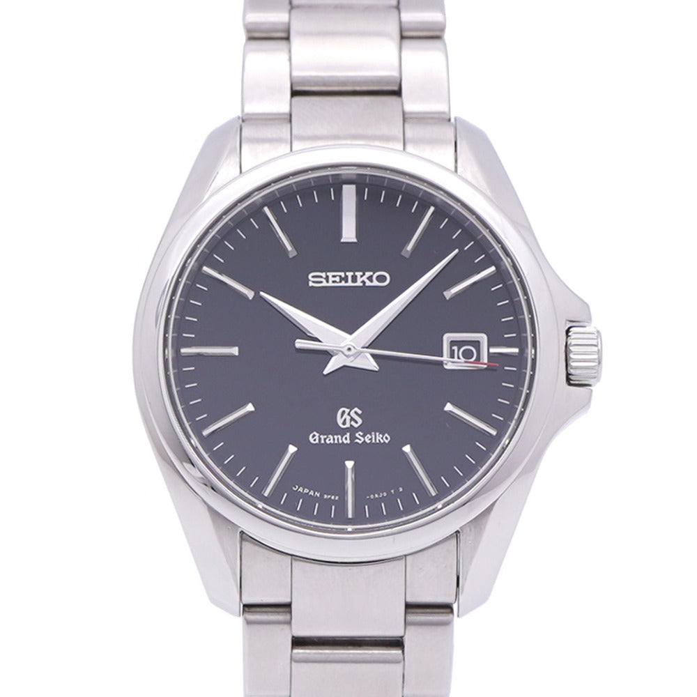 セイコー グランドセイコー  SBGX083 / 9F62-0AG0 クオーツ 腕時計 SS ブラック 黒文字盤 0040【中古】SEIKO メンズ