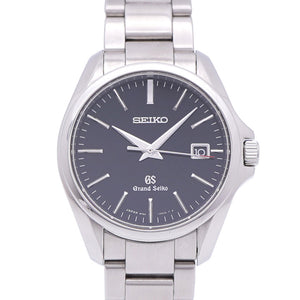 セイコー グランドセイコー  SBGX083 / 9F62-0AG0 クオーツ 腕時計 SS ブラック 黒文字盤 0040【中古】SEIKO メンズ