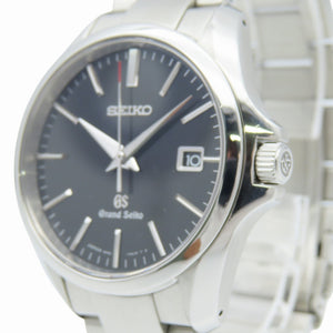 セイコー グランドセイコー  SBGX083 / 9F62-0AG0 クオーツ 腕時計 SS ブラック 黒文字盤 0040【中古】SEIKO メンズ