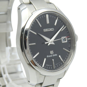 セイコー グランドセイコー  SBGX083 / 9F62-0AG0 クオーツ 腕時計 SS ブラック 黒文字盤 0040【中古】SEIKO メンズ