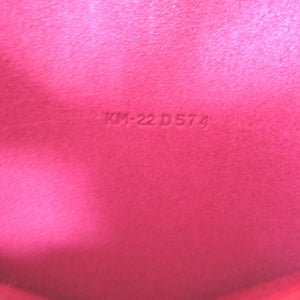 新品同様 サルヴァトーレフェラガモ ガンチーニ レザー ピンク パスポートケース 0051【中古】Salvatore Ferragamo