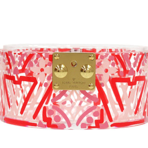 美品 ルイ ヴィトン ボワットスコット モノグラム GI0517 その他小物 レザー メタル プレキシガラス レッド LV 0053【中古】LOUIS VUITTON