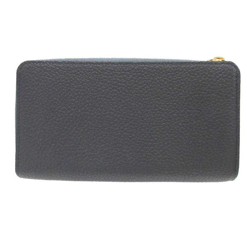 新品同様 ルイヴィトン ポルトフォイユ コメット M68582 トリヨンレザー ブルーマリーヌ ラウンドファスナー長財布 財布 0054【中古】LOUIS VUITTON