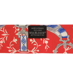 美品 エルメス ツイリー 鐙 リミックス シルク マルチカラー スカーフ 0140【中古】HERMES