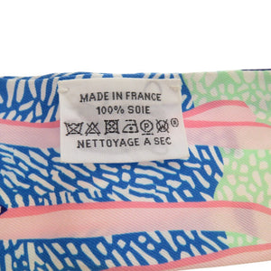 美品 エルメス アンリベルテ EN LIBERTE ツイリー Twilly スカーフ シルク ローズ 0143【中古】HERMES
