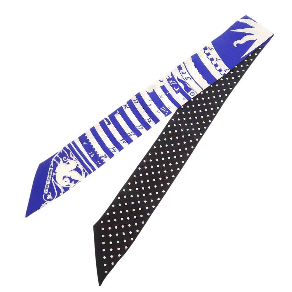 美品 エルメス ツイリー Astrologie a Pois シルク マルチカラー スカーフ 0151【中古】HERMES