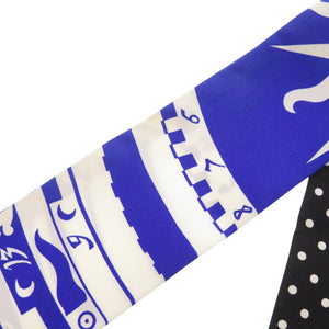 美品 エルメス ツイリー Astrologie a Pois シルク マルチカラー スカーフ 0151【中古】HERMES