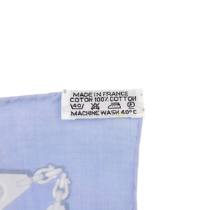 美品 エルメス カレ70 SPINNAKERS スピンネーカー シルク パープル スカーフ 0191【中古】HERMES