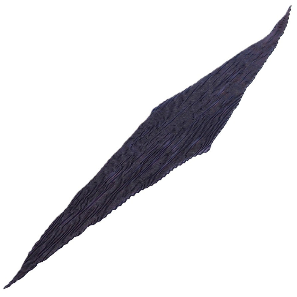 美品 エルメス プリーツ カレ シルク パープル スカーフ 紫 0201【中古】HERMES