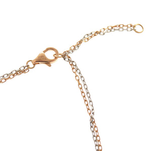 美品 カルティエ ラブ K18PG K18WG ダイヤモンド 750PG 750WG ピンクゴールド ホワイトゴールド ネックレス ジュエリー 0208【中古】CARTIER