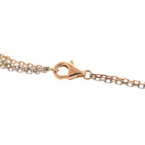 美品 カルティエ ラブ K18PG K18WG ダイヤモンド 750PG 750WG ピンクゴールド ホワイトゴールド ネックレス ジュエリー 0208【中古】CARTIER