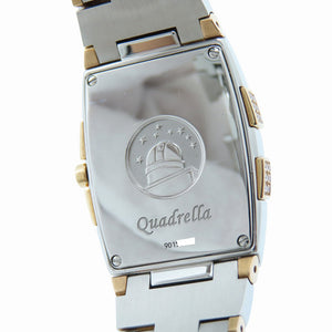 美品 オメガ コンステレーション クアドレラ 1286.75 クオーツ 腕時計 SS/ダイヤモンド/ピンクゴールド ホワイトシェル 0219【中古】OMEGA レディース