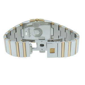 美品 オメガ コンステレーション クアドレラ 1286.75 クオーツ 腕時計 SS/ダイヤモンド/ピンクゴールド ホワイトシェル 0219【中古】OMEGA レディース