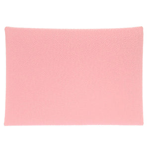 未使用 エルメス カルヴィデュオ シェーブル ローズサクラ K刻印(2025年製) コインケース 財布 0220 【中古】 HERMES