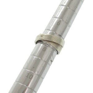 エルメス ダブルトゥルー #48 8号 シルバー925 K18ゴールド シルバー リング 指輪 0222【中古】HERMES