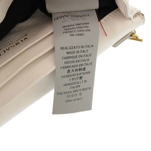 新品同様 ジャンニ ヴェルサーチ メデューサ キルティング 1A03912 レザー ホワイト チェーンショルダーバッグ 0232【中古】Gianni Versace