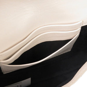 新品同様 ジャンニ ヴェルサーチ メデューサ キルティング 1A03912 レザー ホワイト チェーンショルダーバッグ 0232【中古】Gianni Versace